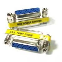 Mini Gender Changer, HD26 Female / Female